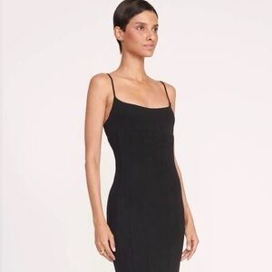 STAUD Black Maxi Dress
